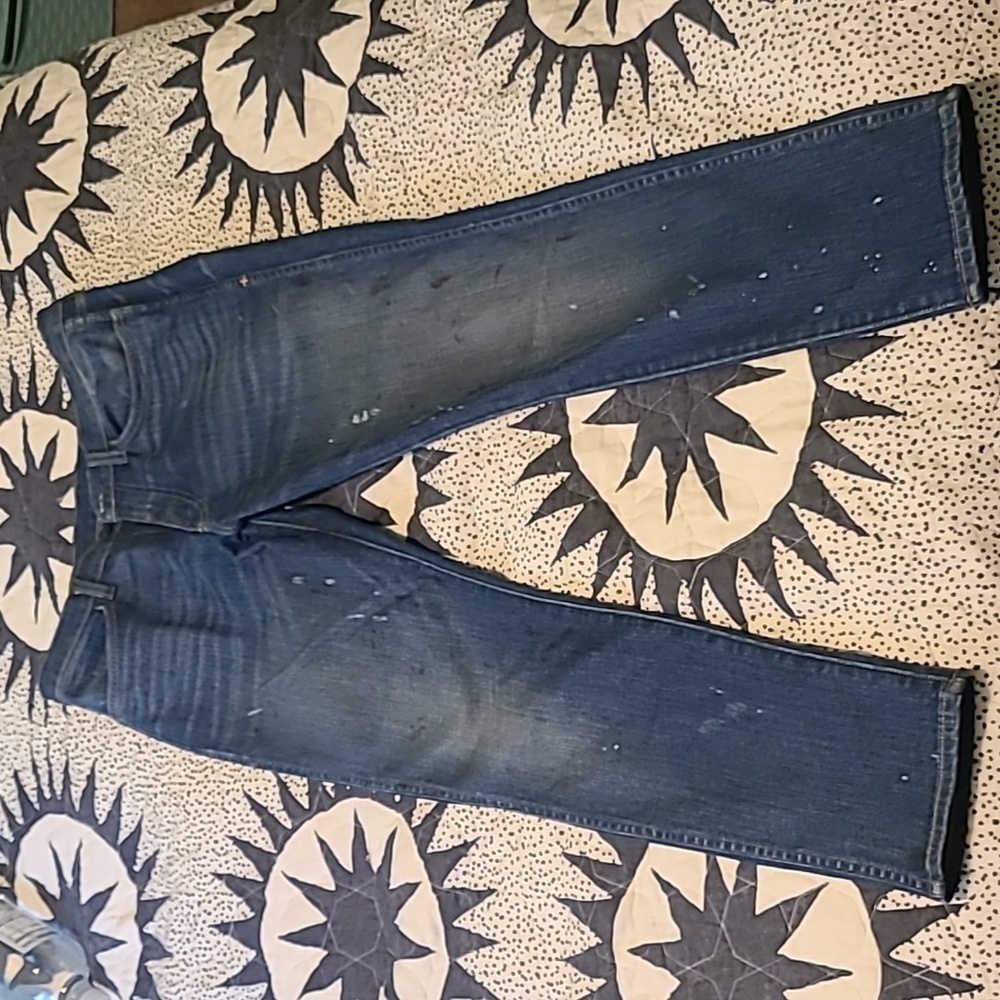 Imogene and Willie Josette Paint Splatter jeans
